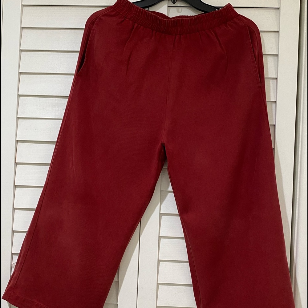 Sotela Lena pants!100% Tencel,burgundy.